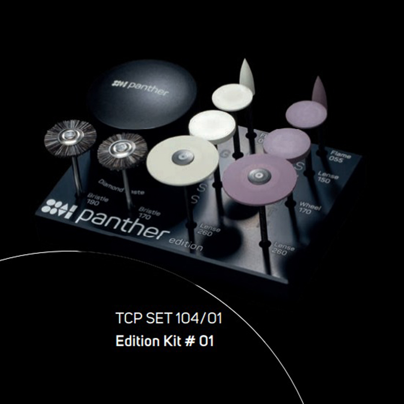 TCP SET 104/01 – Kit di lucidatura per zirconia