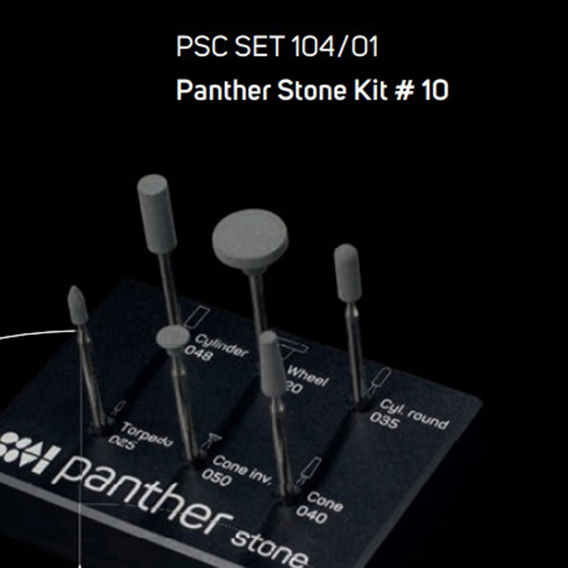 Panther Stone Kit #10 – Set di strumenti diamantati per zirconia e ceramica